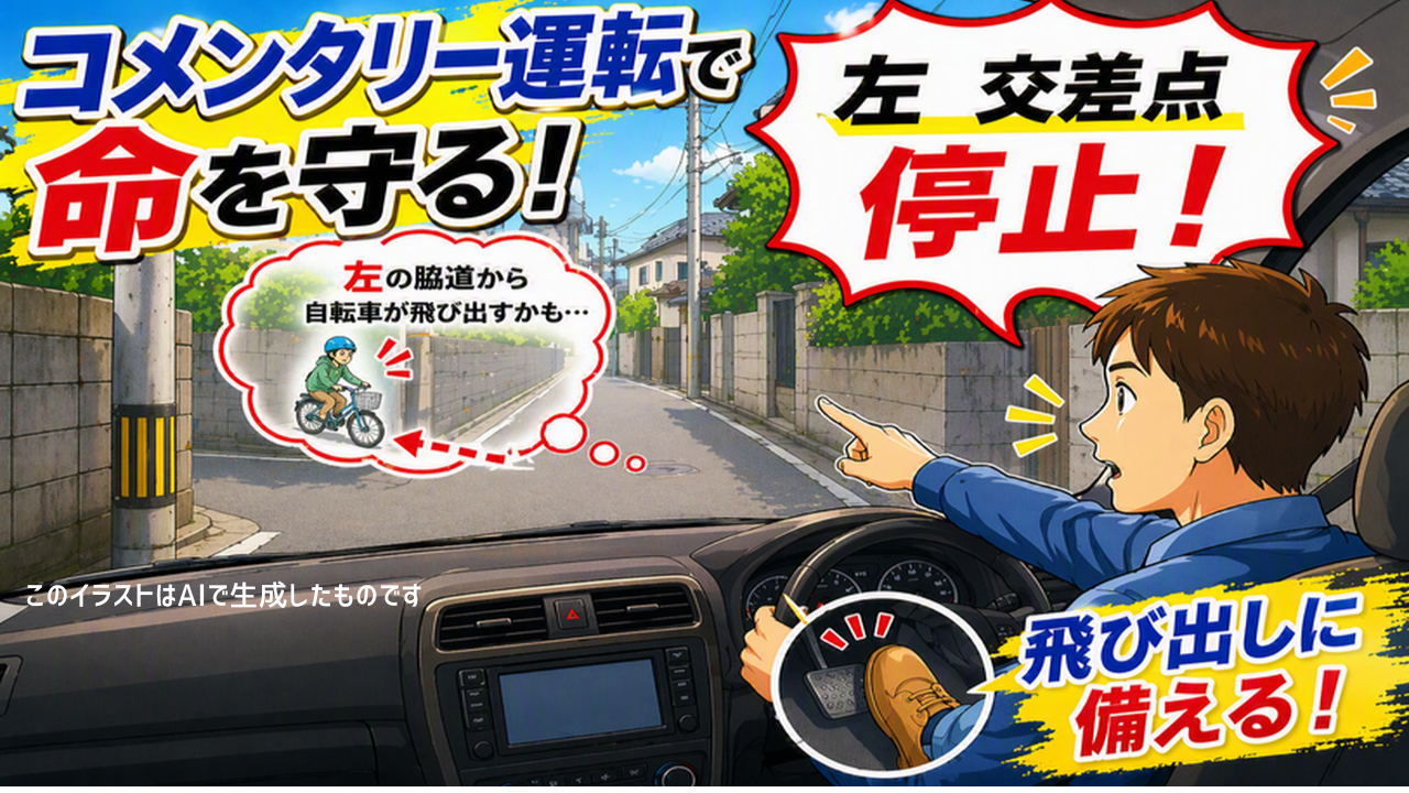 コメンタリー運転で“安心運転”